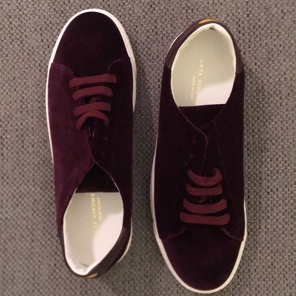 Anya Hindmarch tennis shoes